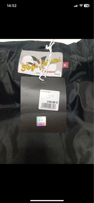 Plumas Chevignon Negra Nueva Con Etiquetas