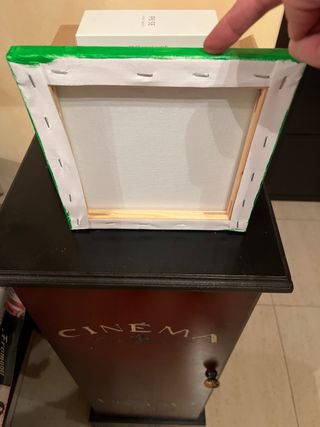 Lienzo pintado a mano