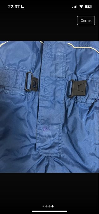 Mono de esquí azul para niño talla 4 años