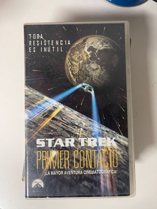 VHS Star Trek: Primer Contacto (Español)