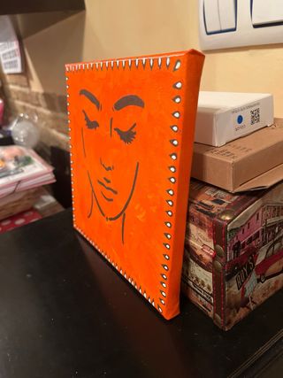 Lienzo pintado a mano