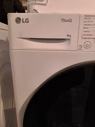 ◇Lavadora LG ThinQ 9.0kg◇