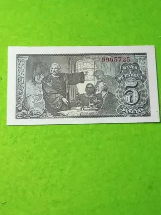 Sin serie Billete 5 Pesetas Banco de España 1943