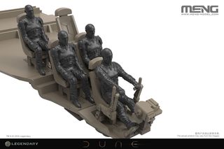 Maqueta Dune Harkonnen Ornithopter Meng 1/72