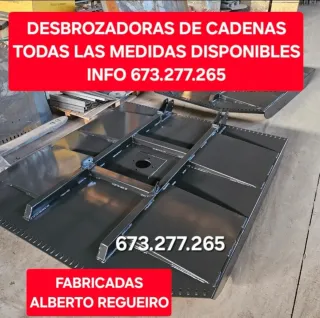 Desbrozadoras de cadenas disponibles