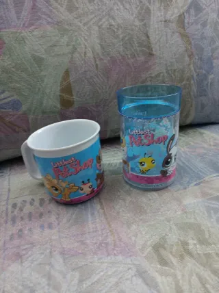 Set 2 Tazze Littlest Pet Shop