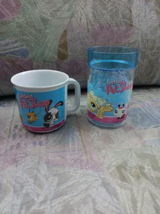 Set 2 Tazze Littlest Pet Shop