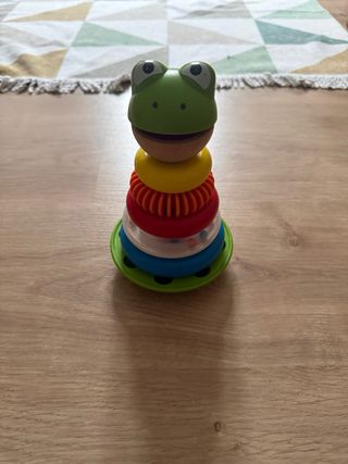 Lote Juguetes Bebé: Bus, Rana y Abeja