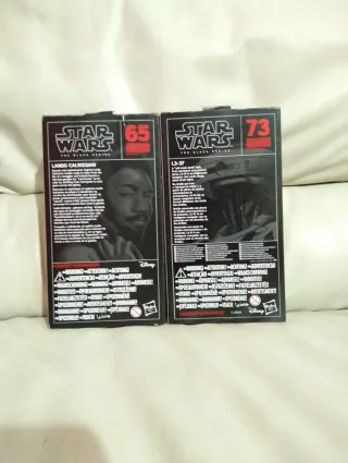 Lote 2 Figuras Star Wars Black Series 6