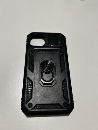 Funda iPhone 14 Plus Negra con Anillo