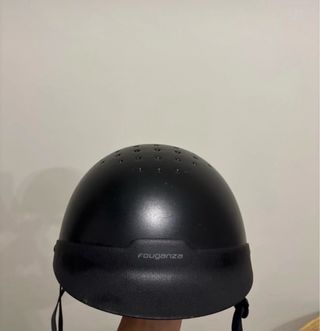 Casco Equitación Negro Fouganza