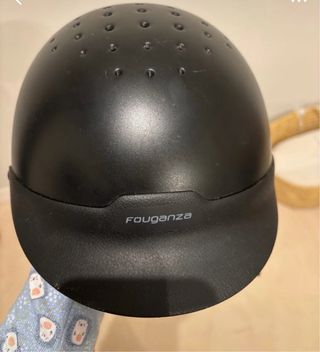 Casco Equitación Negro Fouganza