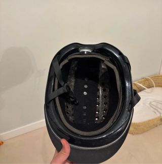 Casco Equitación Negro Fouganza