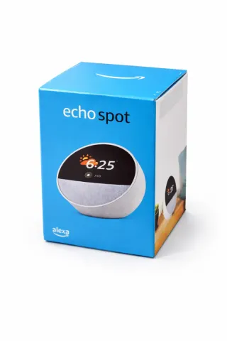Alexa Echo Spot Altoparlante Intelligente Bianco NUOVO