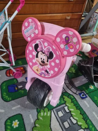 Moto Andador Minnie Mouse Bebé