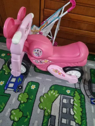 Moto Andador Minnie Mouse Bebé