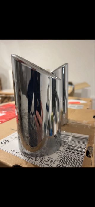 Embellecedores Salida Escape Audi/VW Cromados