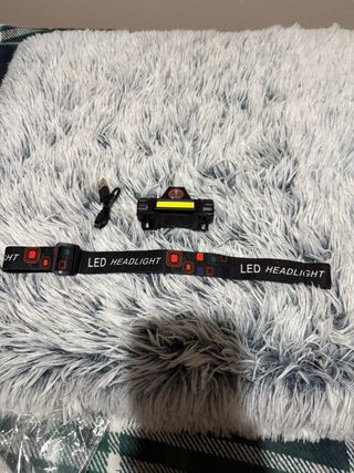 Linterna Frontal LED USB