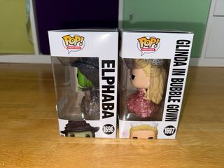 Funko Pop Wicked Elphaba y Glinda Glitter