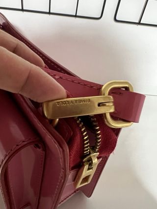 Bolso Bimba y Lola rosa y dorado