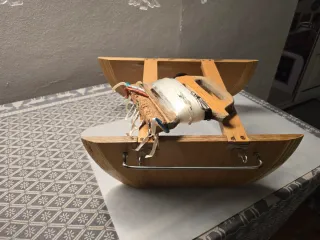 Barco de pesca divergente