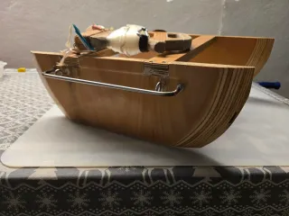 Barco de pesca divergente