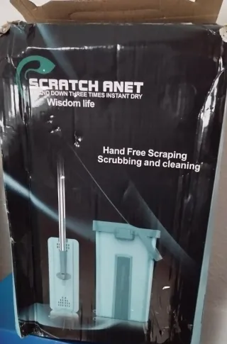 Mopa con cubo escurridor y recambios