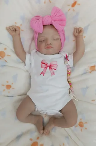 Muñeca Reborn Realista Durmiendo