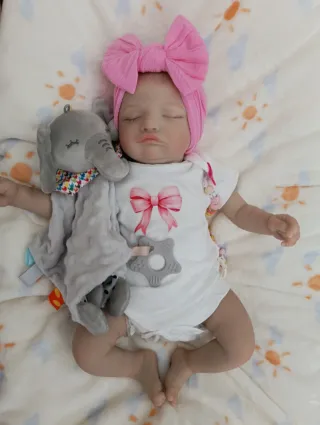 Muñeca Reborn Realista Durmiendo