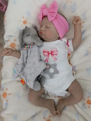Muñeca Reborn Realista Durmiendo
