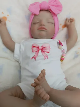 Muñeca Reborn Realista Durmiendo