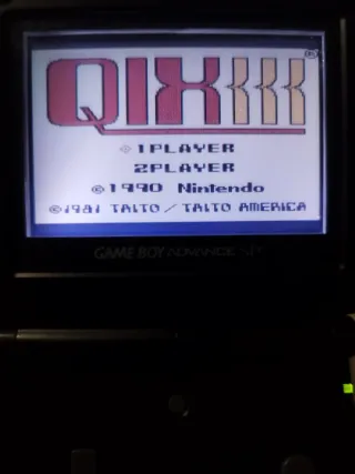 Qix Gameboy Japonés DMG-QXA