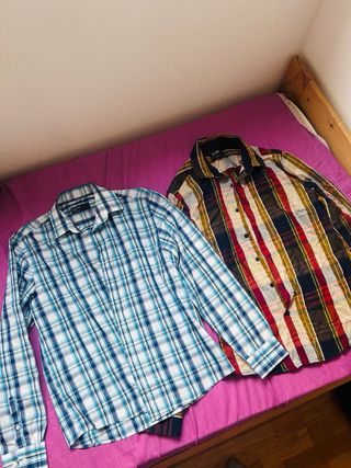 Lote 2 Camisas a Cuadros