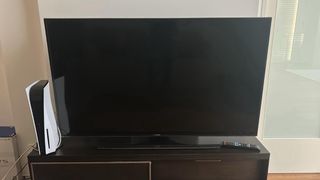 Televisor Samsung pantalla rota.