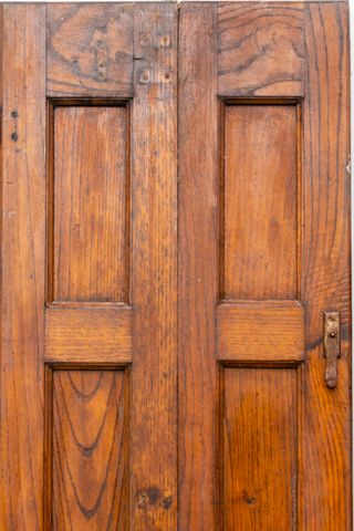 2 Puertas Balconeras Antiguas Madera