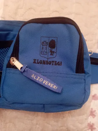 Riñonera Alonsotegi Azul