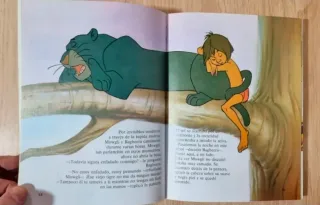 Clásico cuento Disney. El libro de la selva.