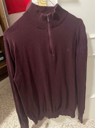 Jersey Alvaro Moreno - Color Rojo Burdeos. Talla M