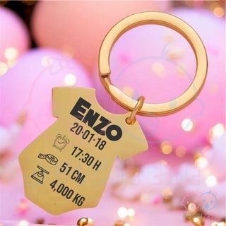 Llavero body personalizado láser (3 colores)