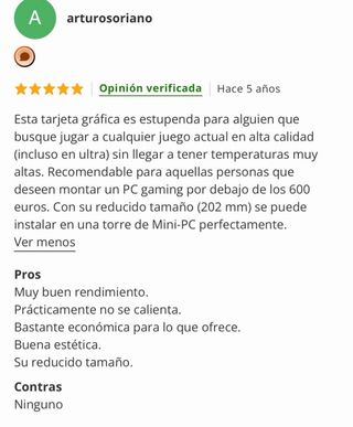 Tarjeta Gráfica NVIDEA EVGA GeForce GTX 1660 Super