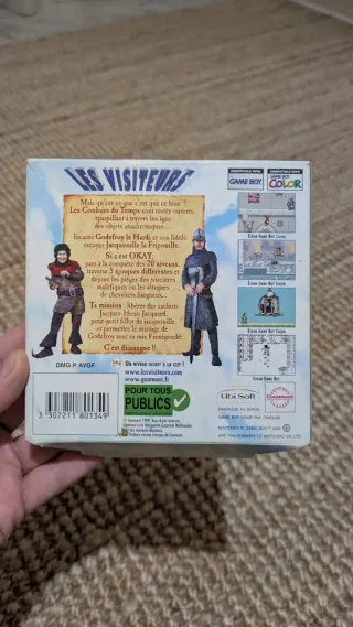 Juego Game Boy Color Les Visiteurs