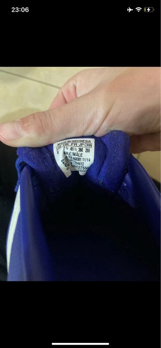 Botas de fútbol Adidas casi nuevas