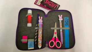 Astuccio 3 zip Bunny