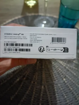 Motorola Moto G56 5G 256GB Negro.