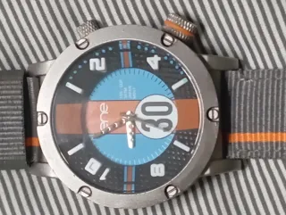 Reloj ENE cup Deportivo Hombre Azul Naranja