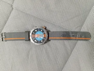Reloj ENE cup Deportivo Hombre Azul Naranja