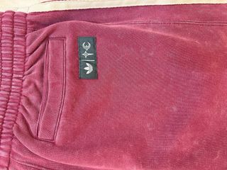 Pantalón Thug Club x Adidas Burdeos