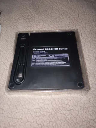 Lector CD DVD Externo USB 3.0 Slim pc Portátiles