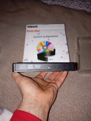 Lector CD DVD Externo USB 3.0 Slim pc Portátiles