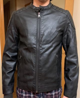 Chaqueta efecto piel Primark Talla M sin uso
